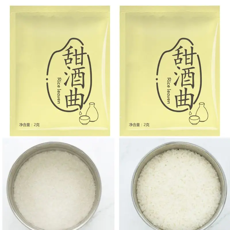 

10 Bag Sweet Glutinous Rice Wine Leaven Fermentation Starter Koji Yeast Powder 203C