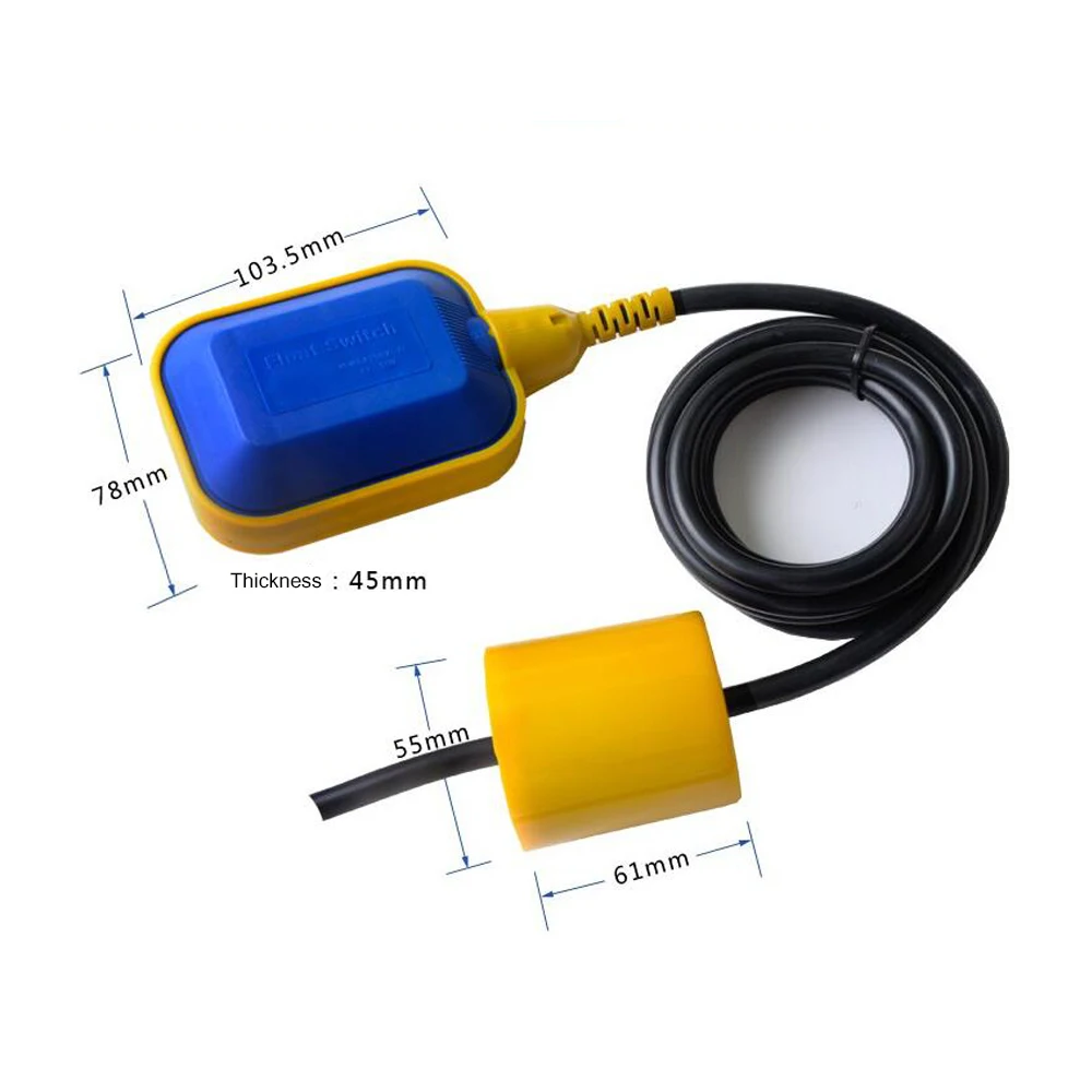 Пластик шаровой клапан автоматический контроль датчик насоса Уровень