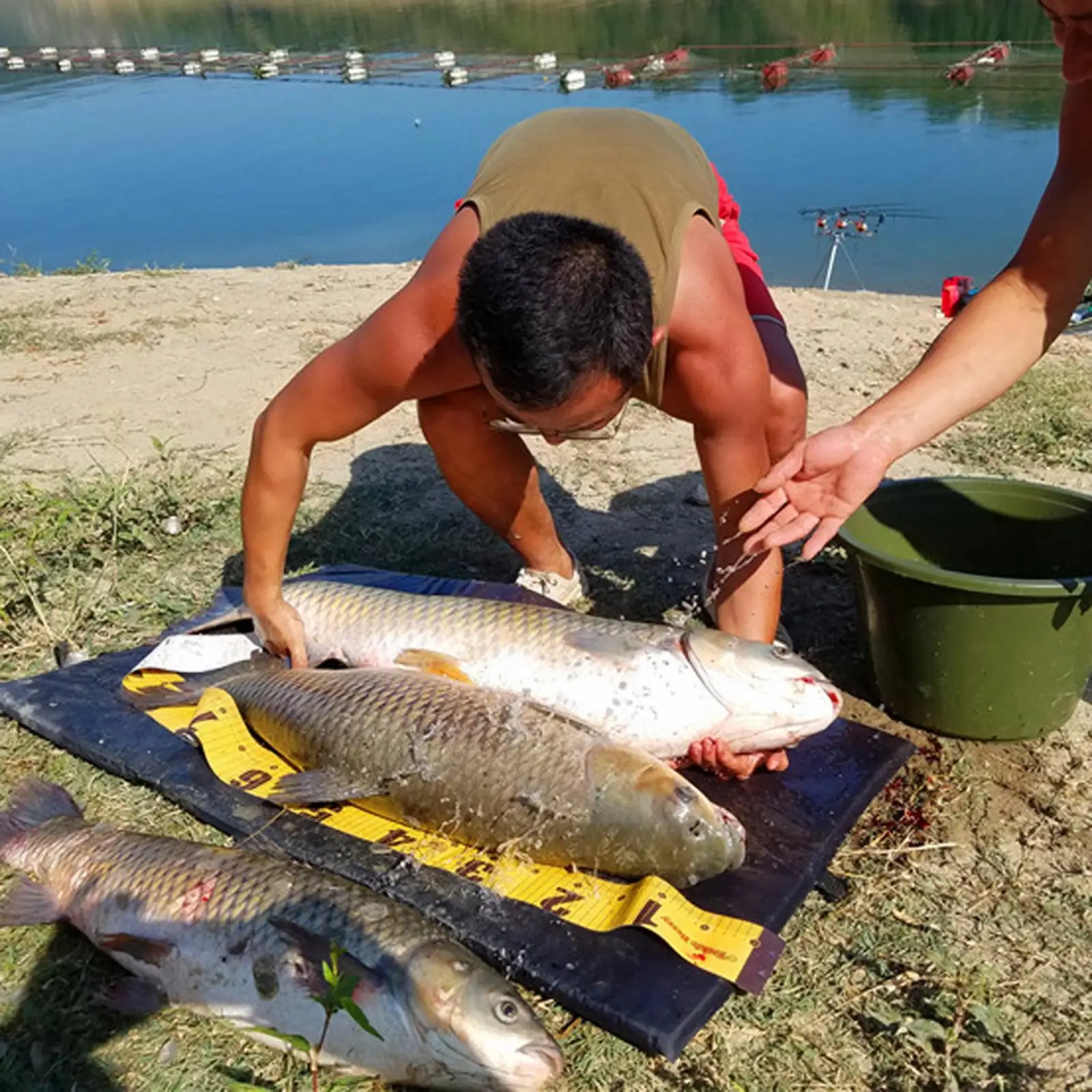 Складной коврик для рыбалки крупный карп рыболовные снасти |
