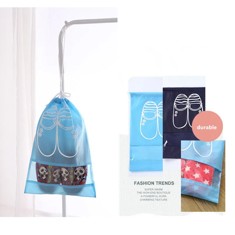 Мультяшная сумка для хранения обуви водонепроницаемая посылка сортировки