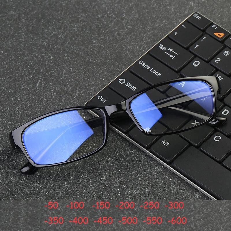 Готовые Очки для близорукости унисекс защищают от Blu ray модные очки женщин и