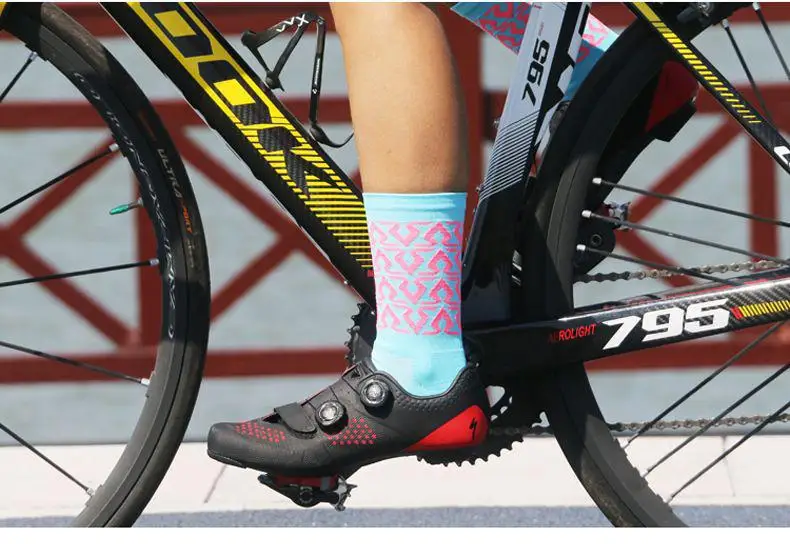 HiMISS спортивные носки унисекс профессиональные компрессионные дышащие