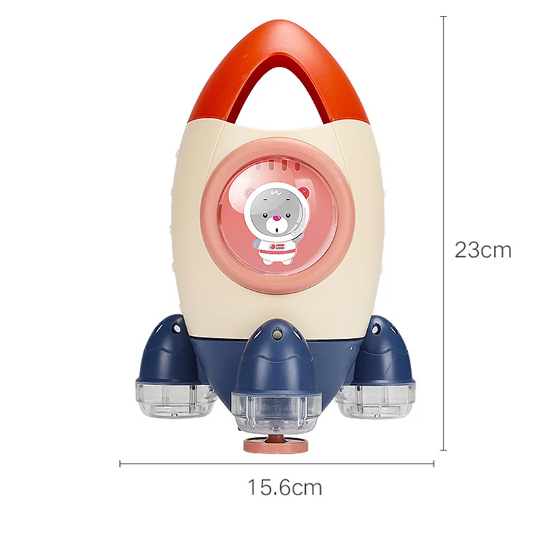 Ракета фонтан Распыление воды роторное распыление Игрушки для ванны детские