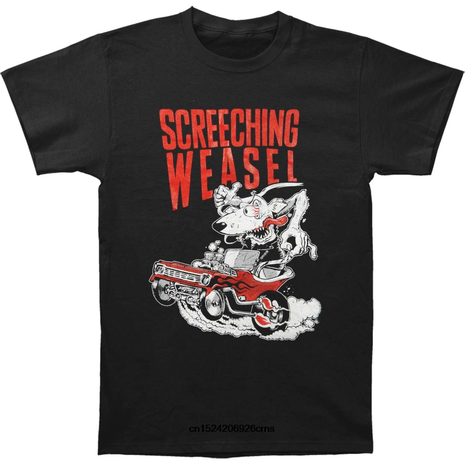 

Funny t shirt men novelty women tshirt Screeching Weasel Hot Rod Tee T-shirt