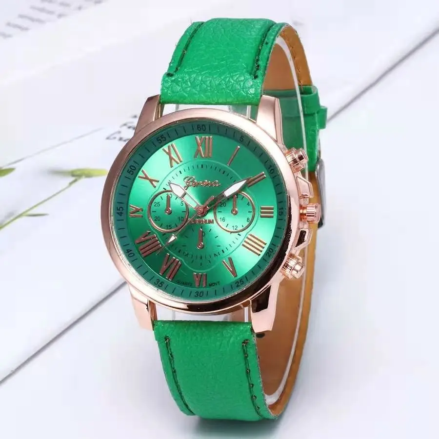 WOKAI BRAND 2020 NEW Watch Women Fashion Casual Leather Belt Watches Simple Ladies' Quartz Clock Dress Wristwatches Reloj mujer 2