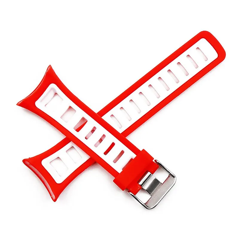 

Watch accessories silicone strap men's pin buckle outdoor sports waterproof strap for SUUNTO QUEST rubber strap women watch band