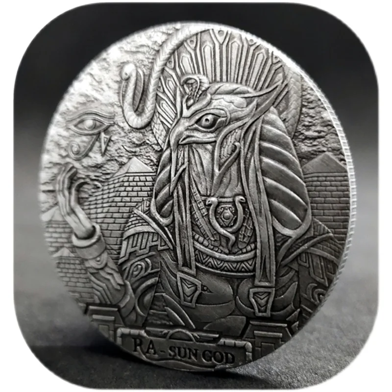 4 шт Ra Sun God Amaterasu Poseidon Shiva один доллар сувенир счастливая монета | Дом и сад