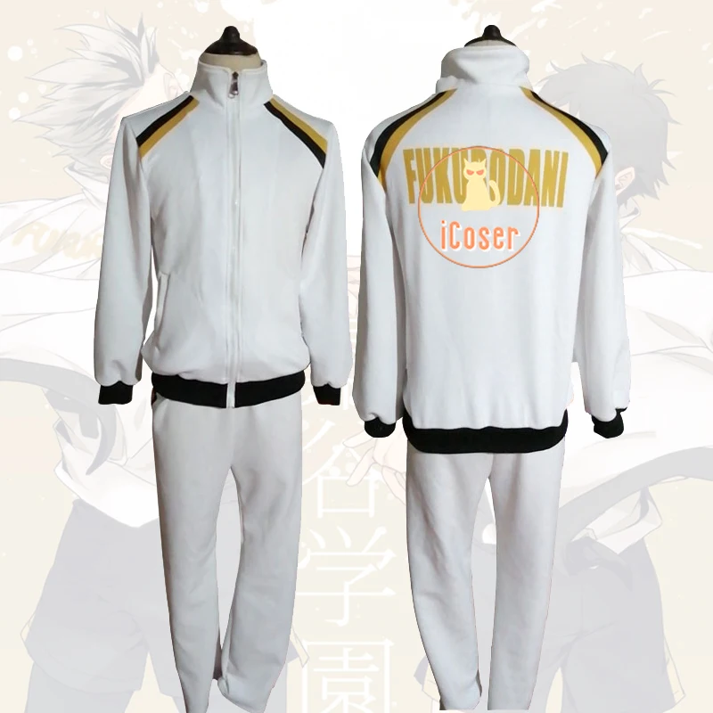 Haikyuu! Сезон 3 фукуродани Академии Косплей Костюм Koutarou Bokuto куртка + брюки Akaashi Keiji