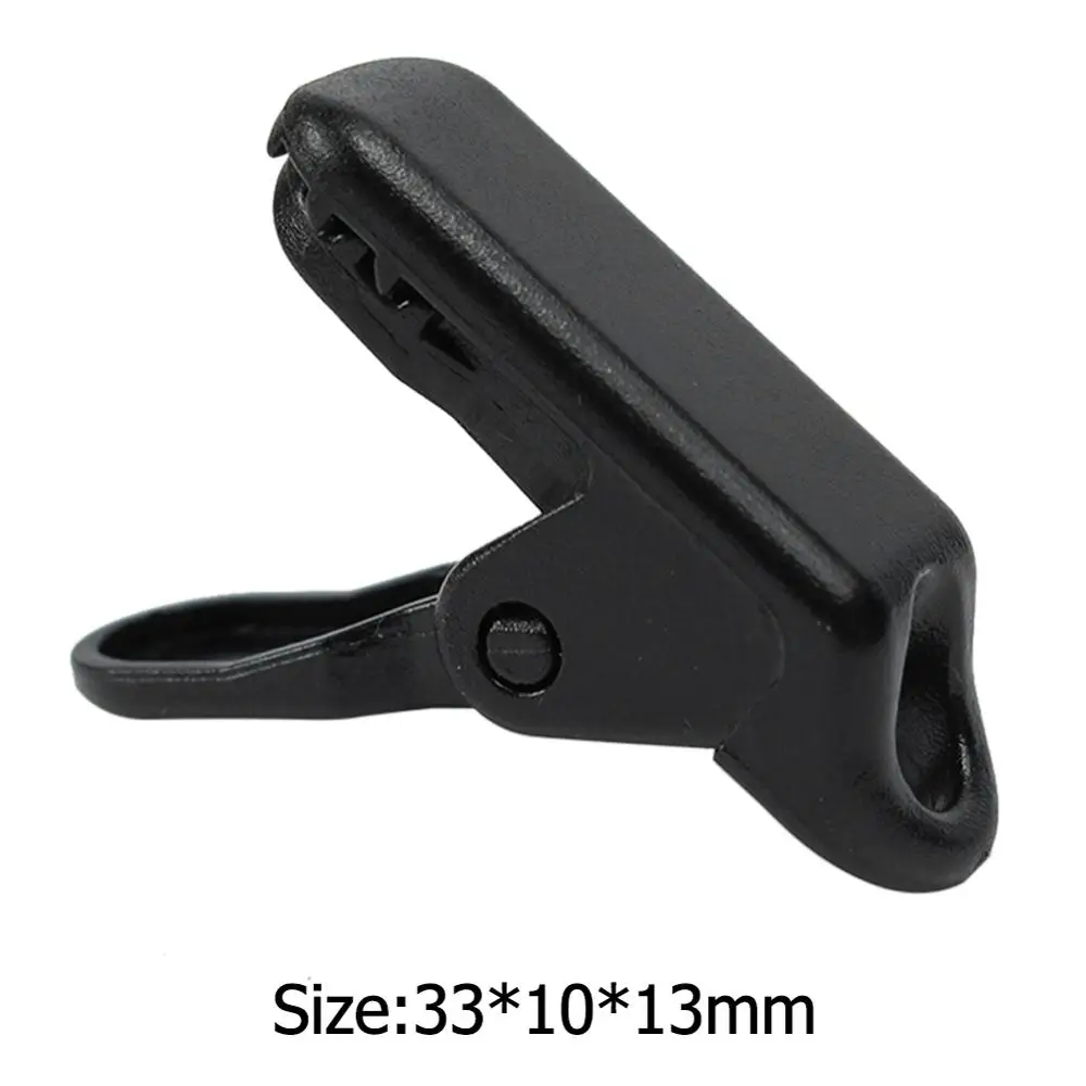 

10/20pcs Mini Plastic Windproof Tent pull point Clips Outdoor Camping Awning Rope Clamp Tent crocodile clip tent accessory