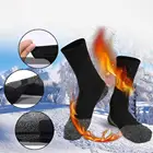 Зимние теплые носки с алюминиевыми волокнами, теплые длинные носки 35 градусов по Цельсию для мужчин и женщин