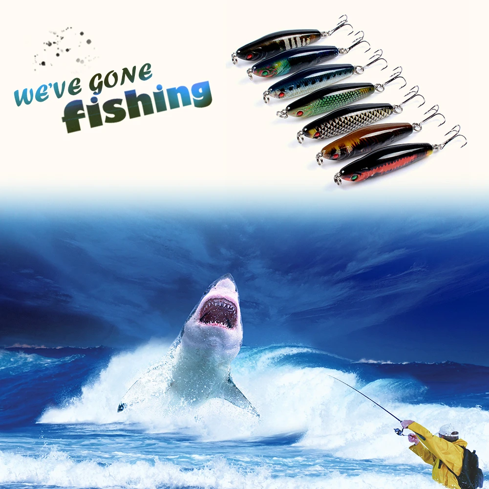 

Hard Bionic Fishing Lure Crankbait Swimbait 3D Eyes Painted Plastic Bait Artificial Wobbler Portable Easy Fishing Carrying