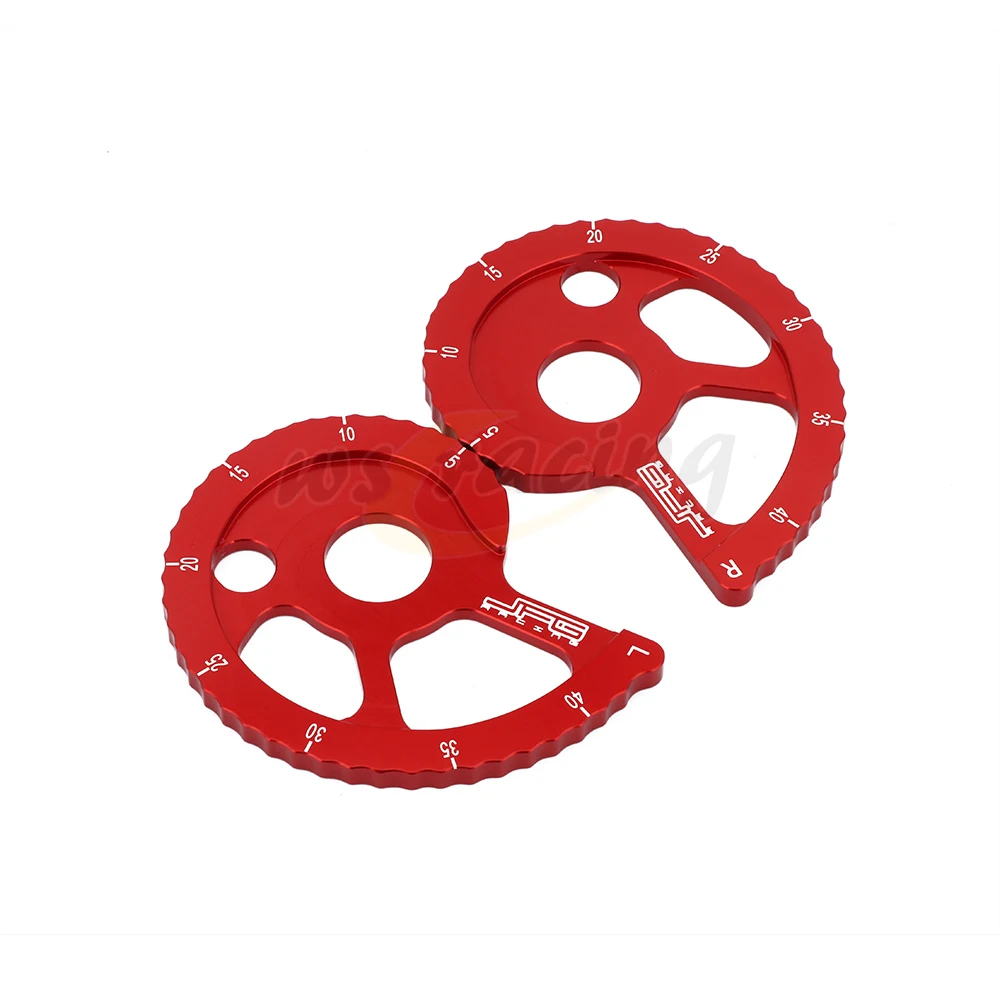 ЧПУ красный регулятор цепи для Honda CRF150F CRF230F 2003-2017 CRF230L 2006-2010 CRM250 AR XLR250R XR250R XR250L XR400R