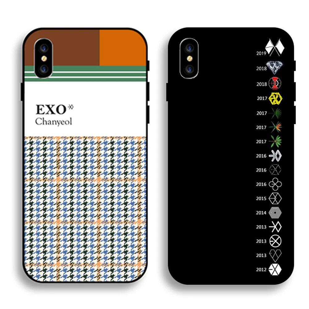 BZWGL NEWS EXO KoKoBop Модный мягкий ТПУ чехол для телефона Apple iPhone 5 5S SE 6 6S 6Plus 6sPlus 7 7Plus 8 8Plus X |