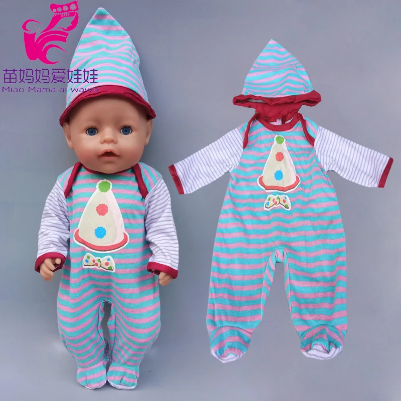 Кукольное платье для кукол рожденных 43 см одежда кружевное с нижним бельем 18