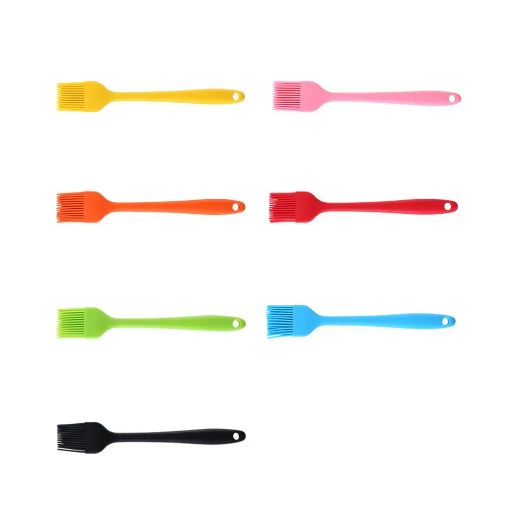 Еда силикона Высокая термостойкость барбекю кисть для масла Кисть масляная