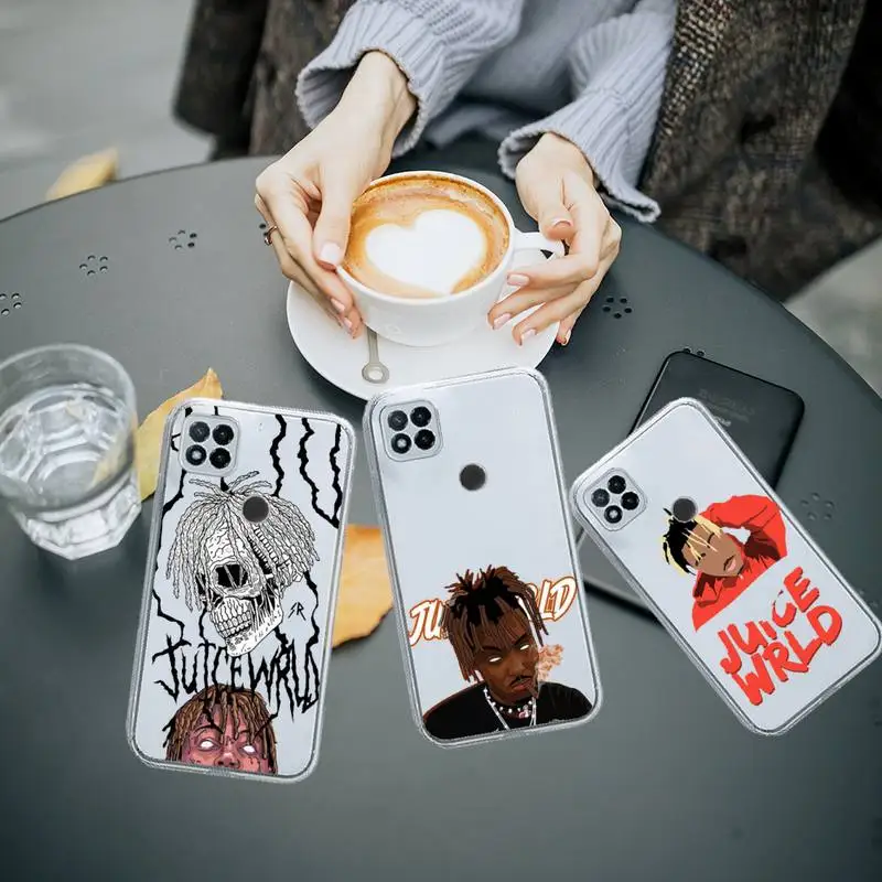 

Juice Wrld Lucid Dream Hip Hop Rap Phone Case Transparent for Xiaomi redmi note 8 9 10 11 t lite pro ultra mix 4 K40