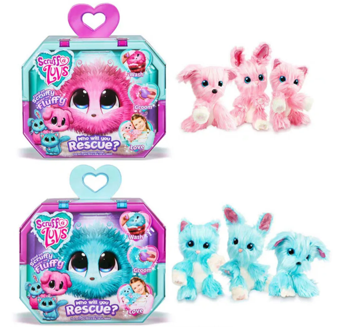 Kawaii мягкие игрушки для животных плюшевые ванной собаки плюши кошки с кроликом