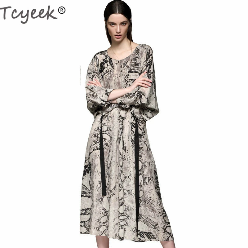 Винтажное летнее платье Tcyeek женские длинные элегантные платья из 100%