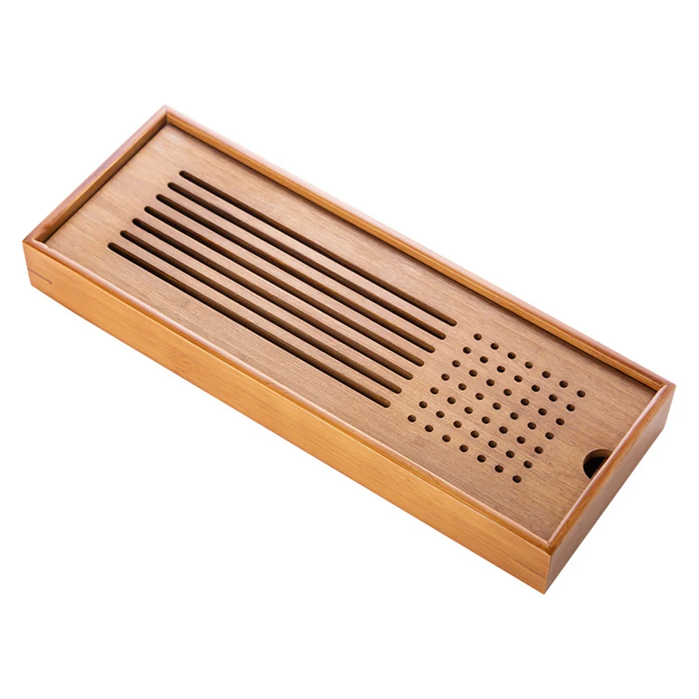 1pc Simple Tea Tray Exquisite Draining Making | Дом и сад