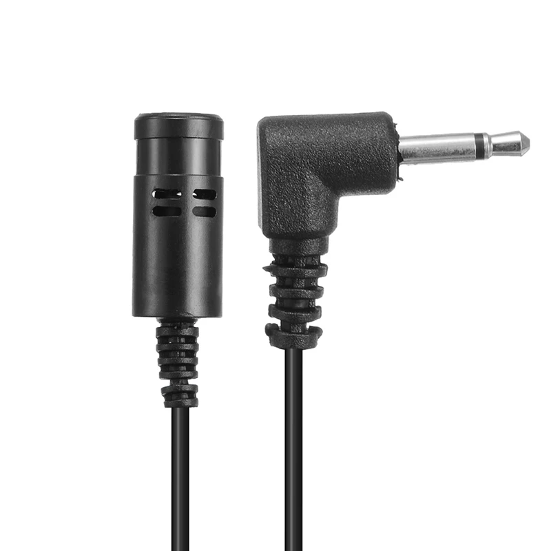 Pohiks 2 5 мм всенаправленный микрофон черный пластиковый металлический