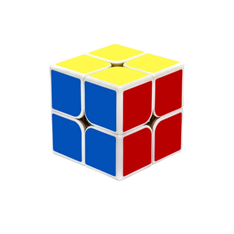 2X2 3X3X3/4X4/5X5 Спецификация магический куб скорость для карманных наклеек Головоломка Куб профессиональные Развивающие игрушки для детей/малышей - Цвет: 2X2