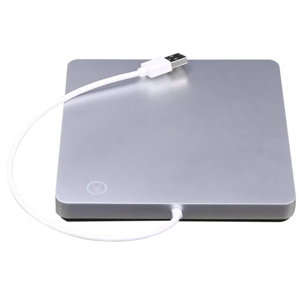 USB внешний слот DVD CD RW привод горелка супер тонкий мобильный для Apple Mac book Pro