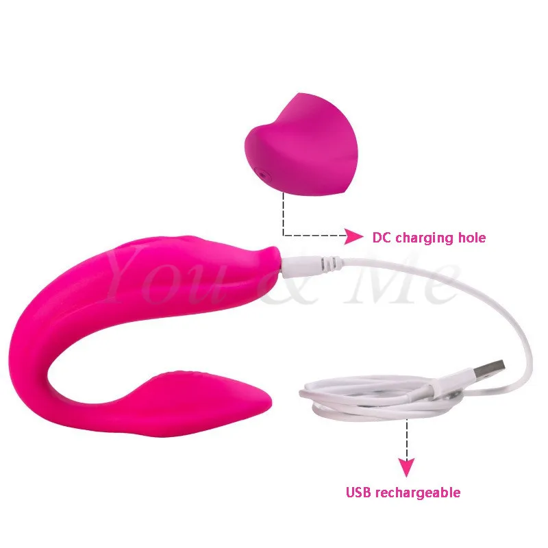Новый двойной двигатель вибраторы для женщин USB перезаряжаемые G Spot Vibe