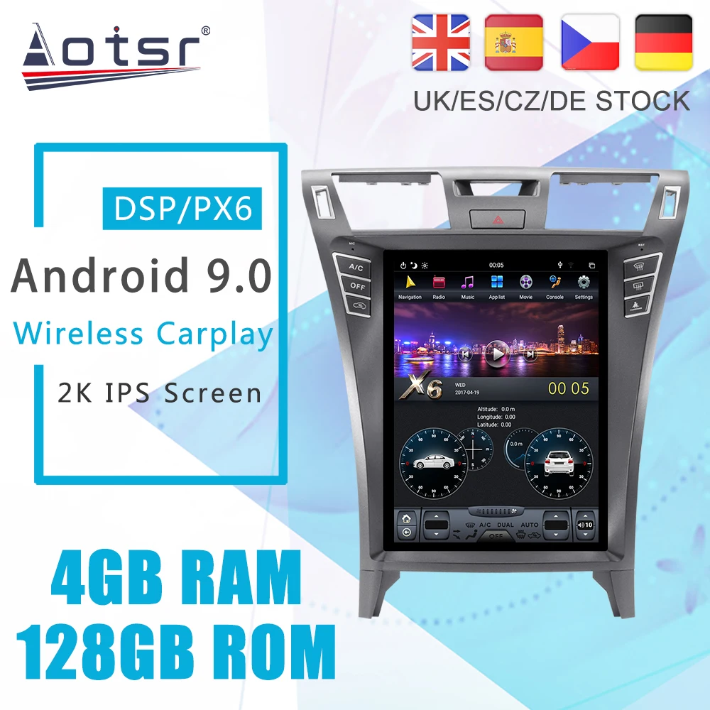 

Android 9,0 128G PX6 Tesla Styel экран для Lexus LS460 LS600 2007 - 2015 Авто Радио стерео автомобильный мультимедийный плеер GPS навигация