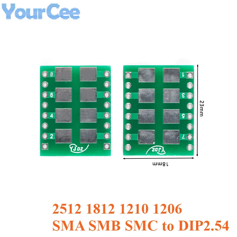 Патч-корд SMD-DIP-адаптер, 2,54 мм, 20 шт | AliExpress