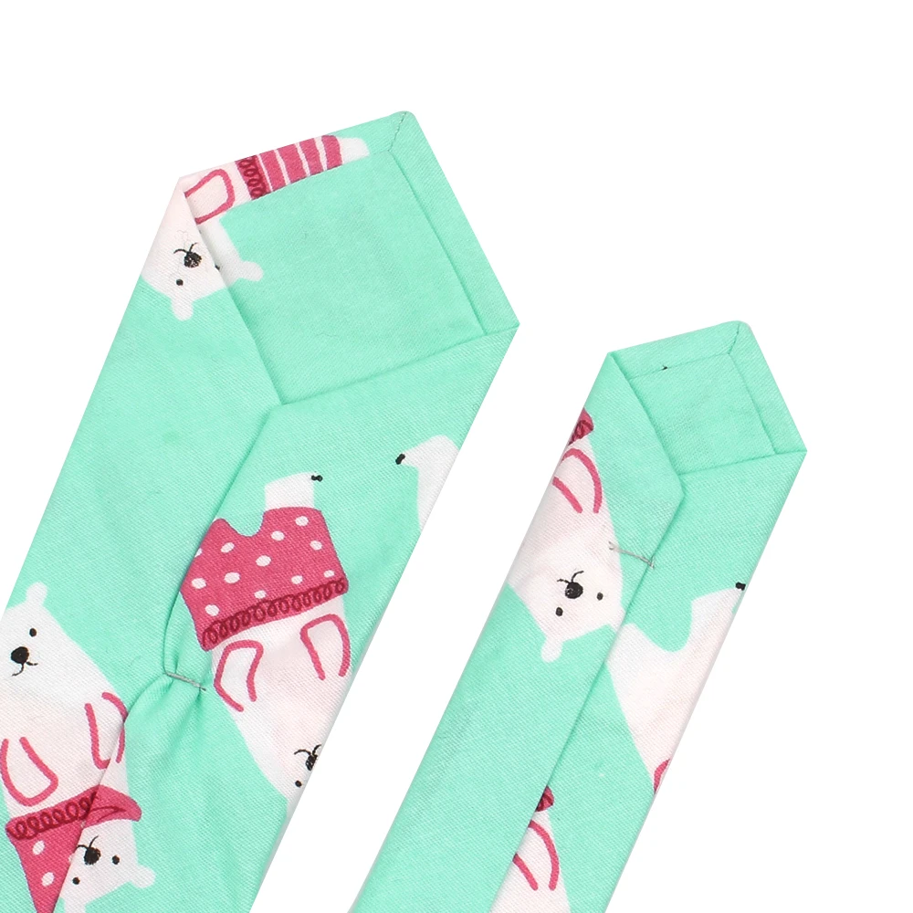 Хлопковые мужские галстуки забавный модный мультяшный галстук для мужчин и