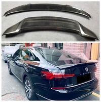 high quality carbon fiber rear trunk lip spoiler wing fits for volkswagen passat 2019 2020 2021