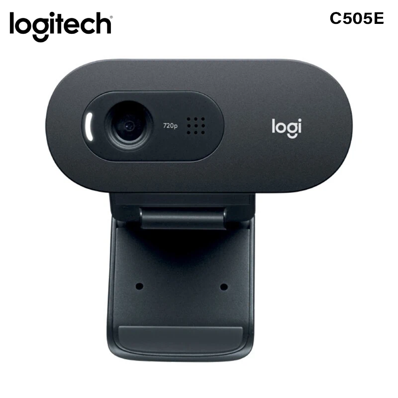 

Logitech C505E Webcam USB Interface Plug And Play 720P HD Resolution Logitech Office Meeting Web Course Education Camera