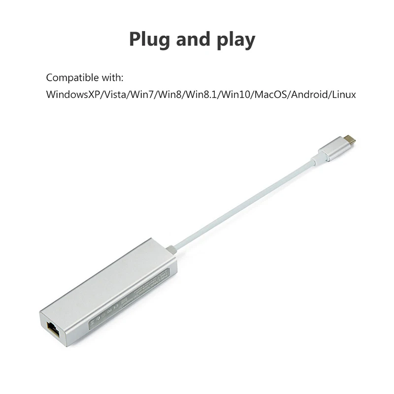 10/100/1000 Мбит/с Тип C к RJ45 USB 3 0 сетевая карта Gigabit Ethernet сетевой адаптер для Macbook Pro samsung