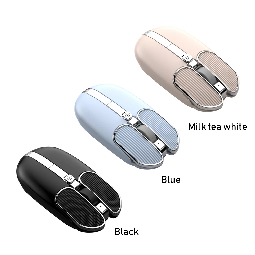 

2.4G Rechargeable Wireless Silent Mouse 2400 DPI USB Optical Computer Mause Gamer Quiet Rocker Ultra Slim Mice for Laptop PC