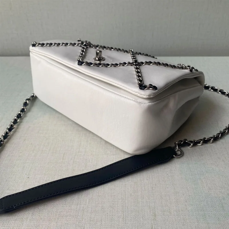 

Tote Bags for Women Chain Crossbody Bag Diamond Lattice Shoulder Bag Female Totes Genuine Leather Brand Fashion Handbag