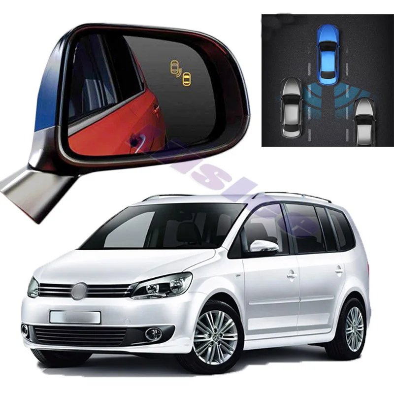 

For Volkswagen VW Touran 2011 2012 2013 2014 2015 Car BSM BSD BSA Radar Warning Safety Driving Alert Mirror Detection Sensor