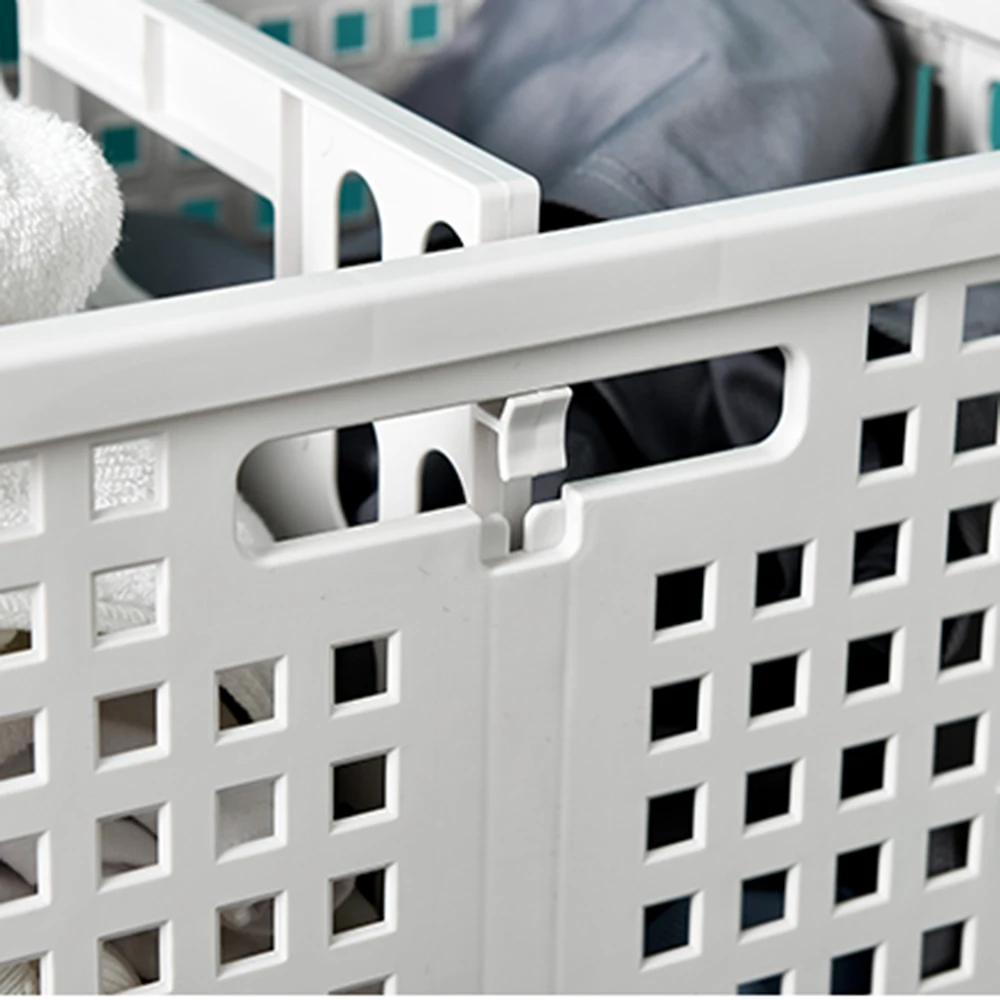 

Folding Laundry Basket Large Dirty Clothes Storage Toy Organizer Box Bathroom Home Container Barrels