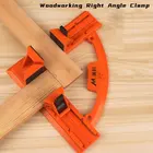 Регулируемый пластиковый угловой зажим 90 градусов, прямоугольный зажим для деревообработки, обрамления, визирования, обычных угловых зажимов