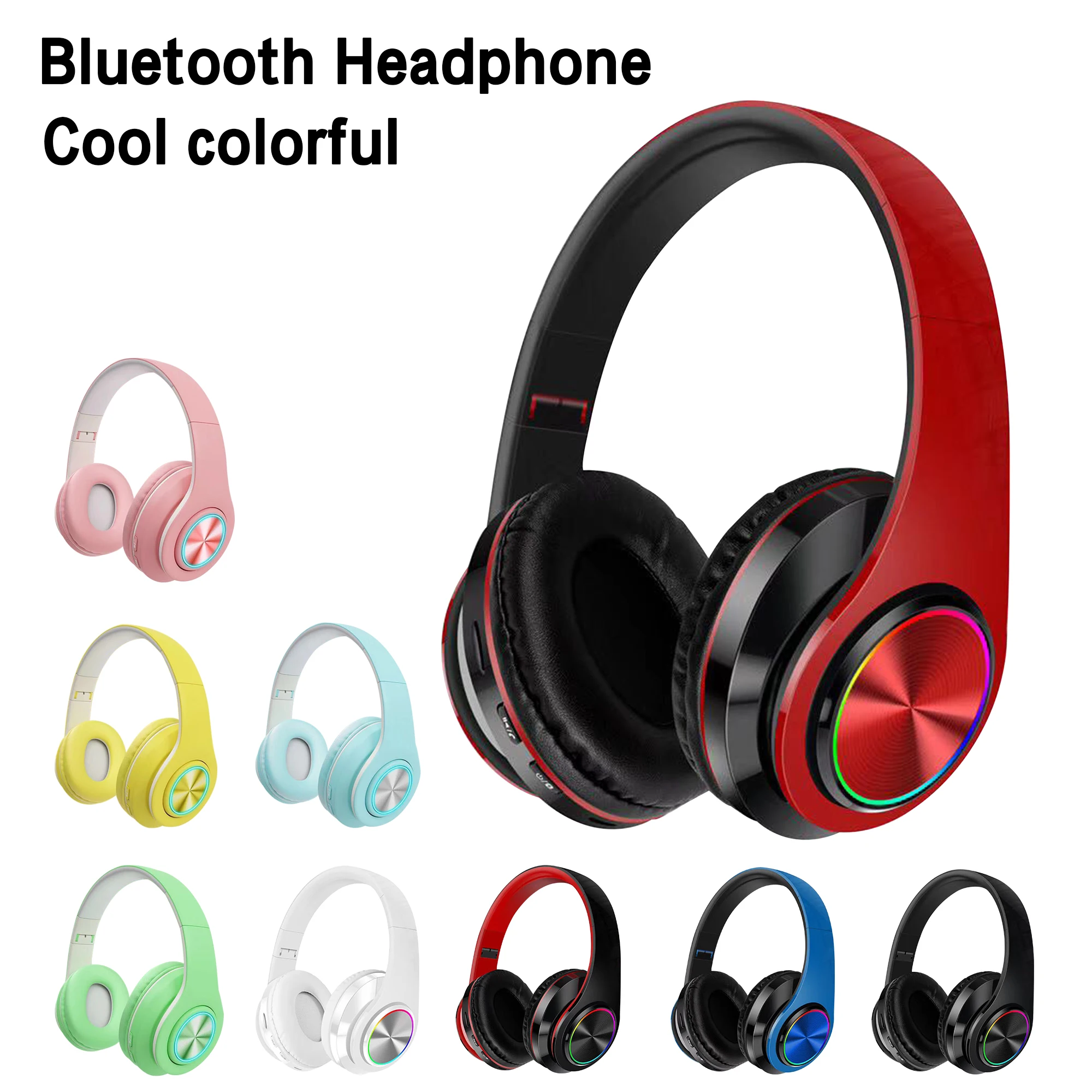 Новый B39 Беспроводной Bluetooth гарнитуры Портативный складные наушники Поддержка TF