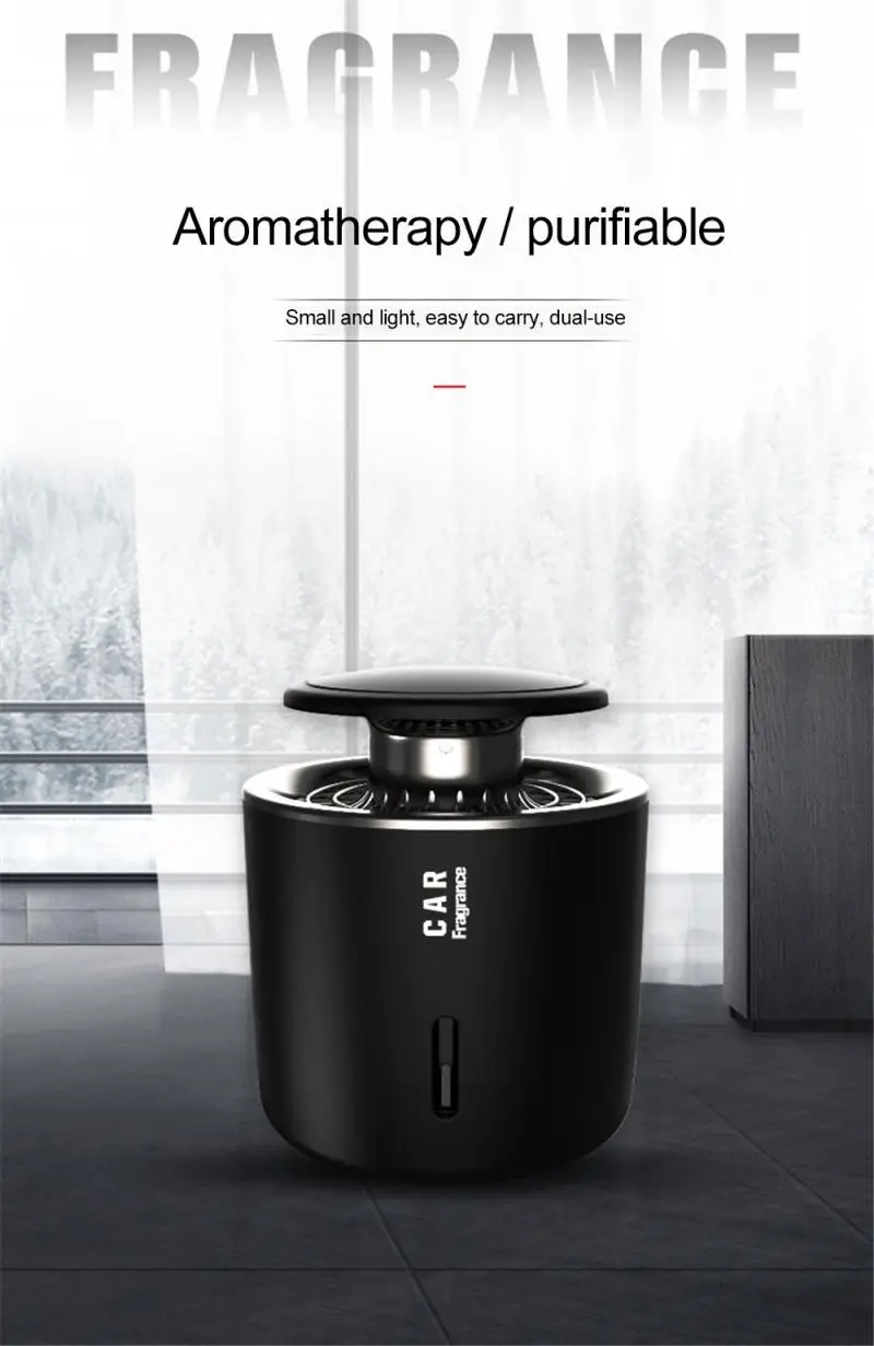 Портативный автомобильный очиститель воздуха домашний двухцелевой Анионный