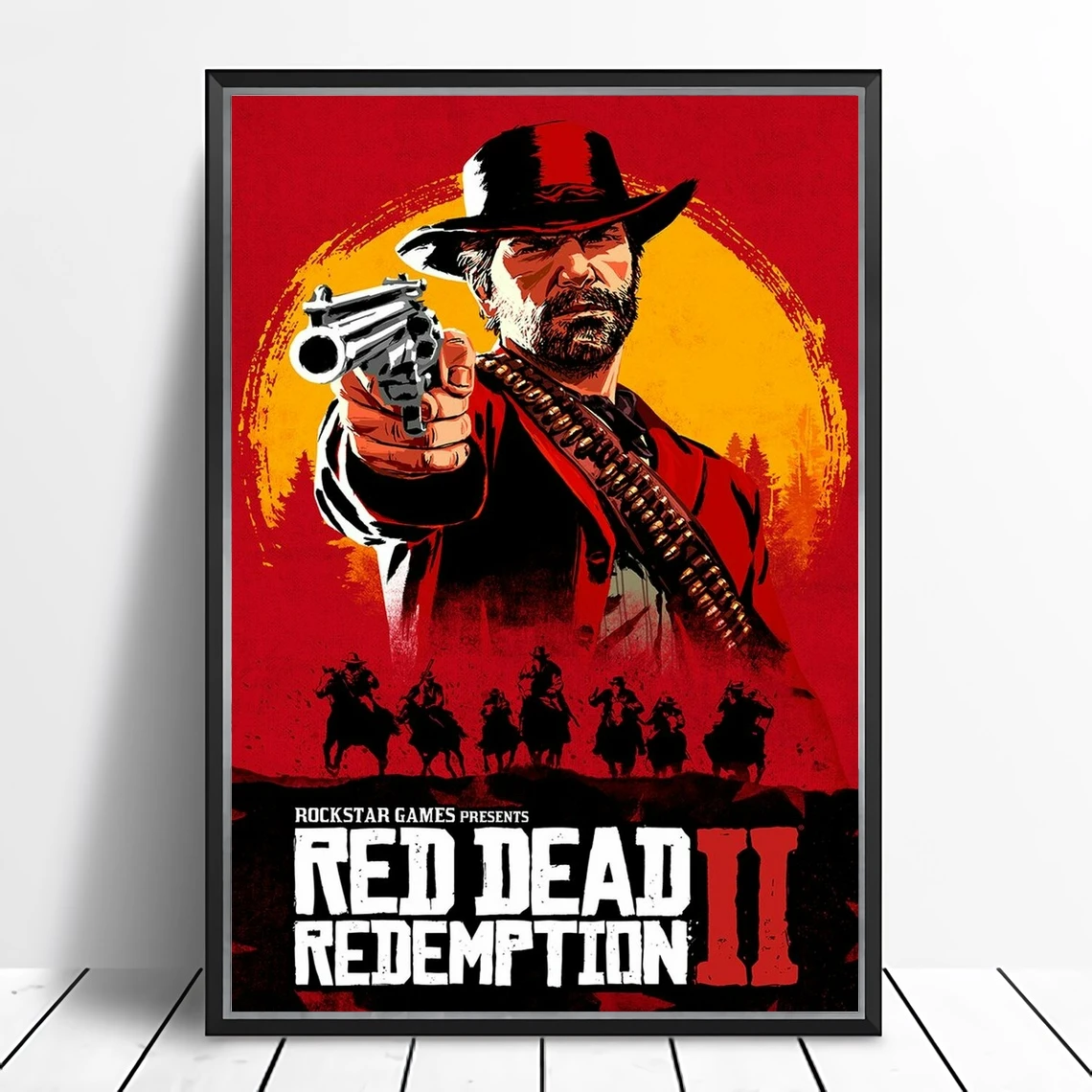 Игровой постер Red Dead Redemption 2 украшение для домашней настенной живописи (без рамки)