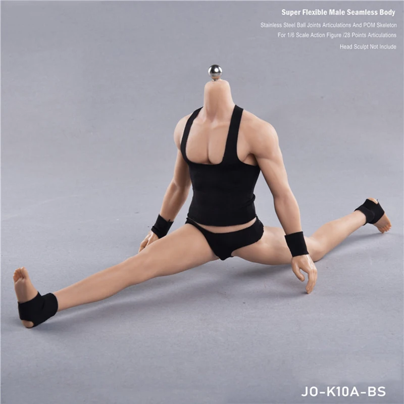 _ 1/6 новая супергибкая бесшовная фигурка мужского тела из нержавеющей стали