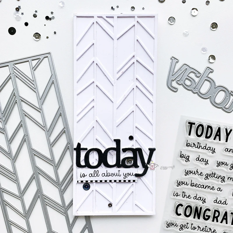 

Mmao Crafts Metal Steel Cutting Dies Irregular line frame Stencil For DIY Scrapbooking Paper/photo Cards Embossing Dies