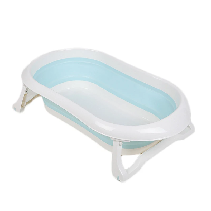 

High Quality Folding Baby Bath Tub Large Size Anti-Slip Bottom Non-Toxic Material Children Bathtub Bucket for Baby Bathing Use