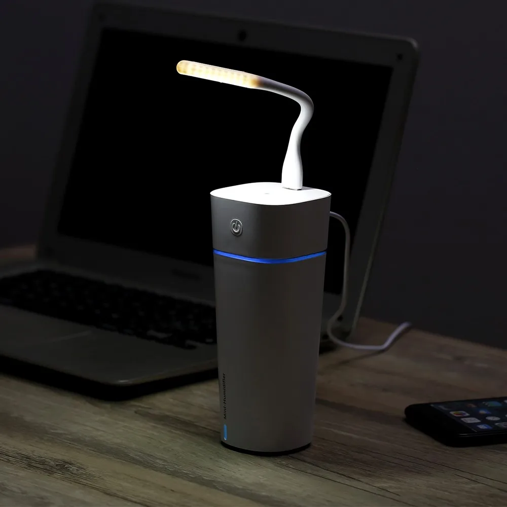 Kbaybo 240 мл мини USB 3 в 1 автомобиль бытовой Настольный увлажнитель воздуха с