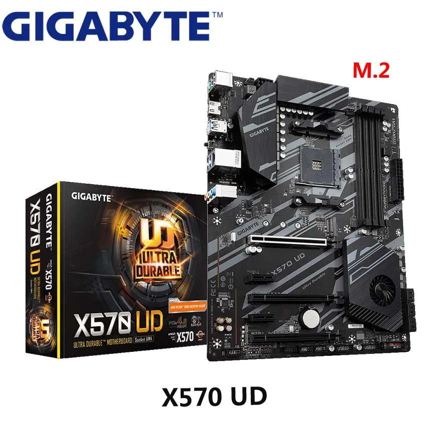 Новая оригинальная материнская плата GIGABYTE Socket AM4 X570 UD | Компьютеры и офис