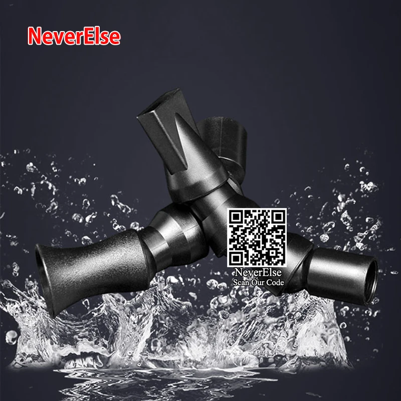 Регулируемая Насадка для воды на 360 градусов трубчатая насадка потока рожка утки