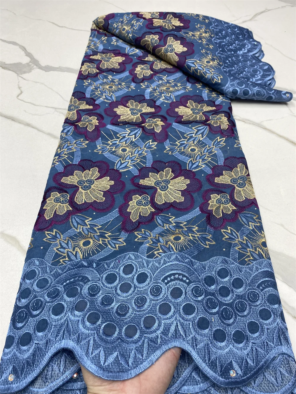 NI.AI Дубай высокое качество нигерийская Австрия швейцарская вуаль кружева в