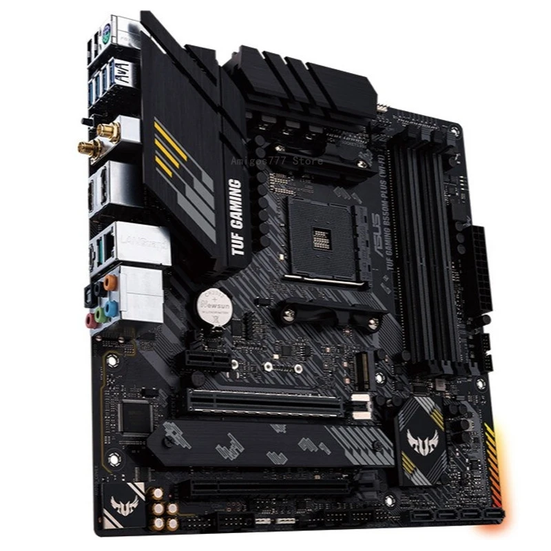 Материнская плата Asus TUF GAMING B550M-PLUS (Wi-Fi) с процессором AMD Ryzen 5 3600 | Компьютеры и офис