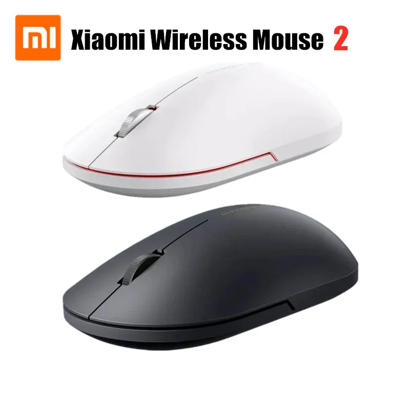 Оригинальная беспроводная мышь Xiaomi Mi 2 беззвучная 1000 точек/дюйм 4 ГГц WiFi link